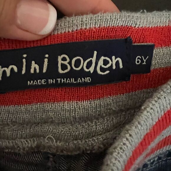 Mini Boden Denim Bottoms Size 6Y - Picture 3 of 4